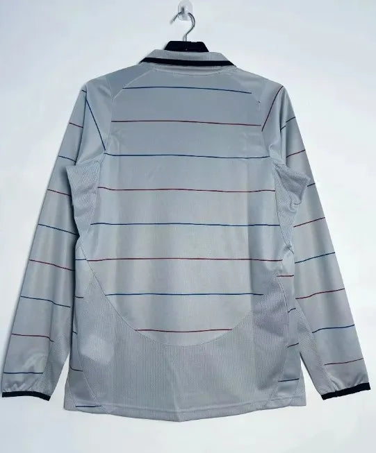 Barcelona 2003/2004 Away Retro Kit Long-Sleeve