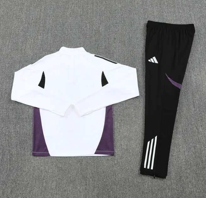 Manchester United 25/26 Tracksuit White