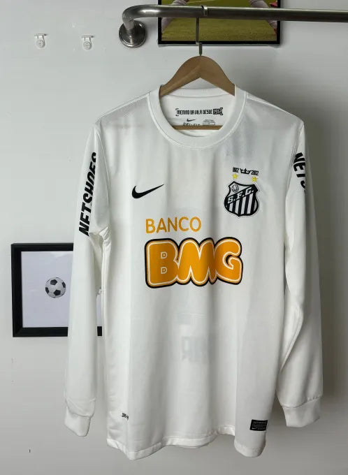 Santos FC 2012/2013 Home Retro Kit Long Sleeve