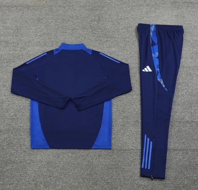 Al-Nassr FC 24/25 Zipper Tracksuit Blue