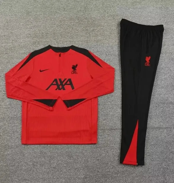 Liverpool 24/25 Zipper Tracksuit Red