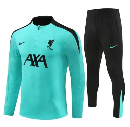 Liverpool 24/25 Zipper Tracksuit Light Blue