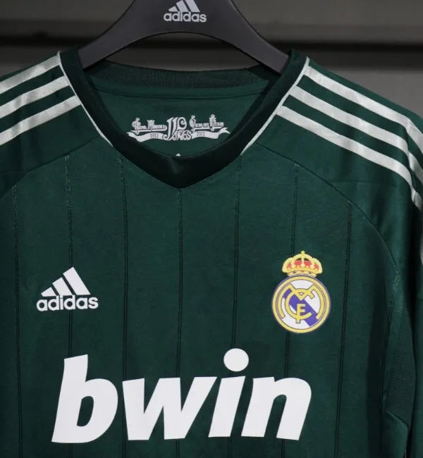 Real Madrid 2012/2013 Third Retro Kit Long Sleeve