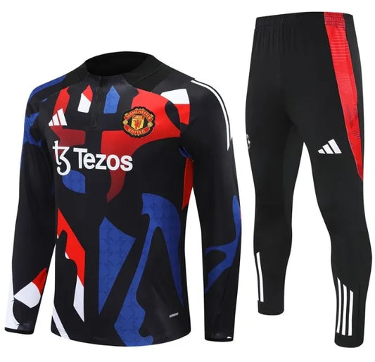 Manchester United 24/25 Zipper Tracksuit Camouflage
