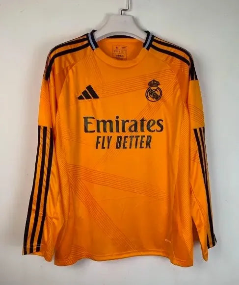 Real Madrid 24/25 Away Kit Long Sleeve