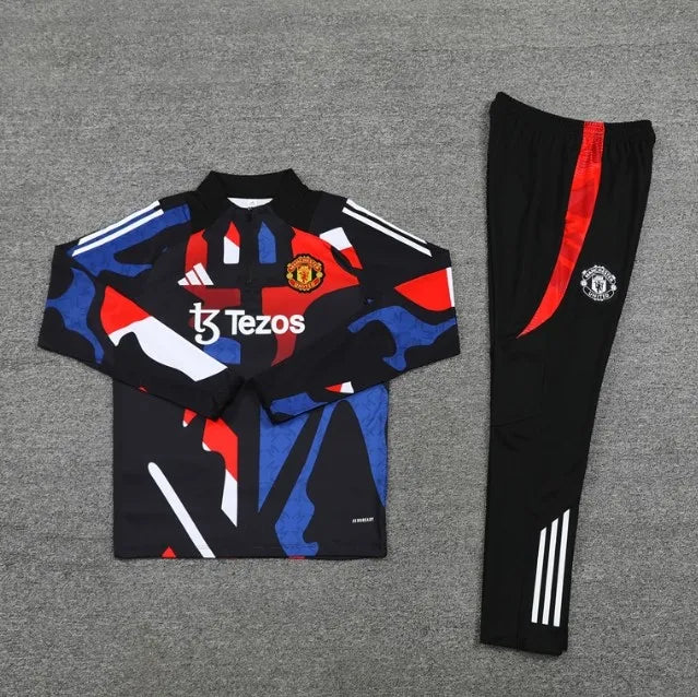 Manchester United 24/25 Zipper Tracksuit Camouflage