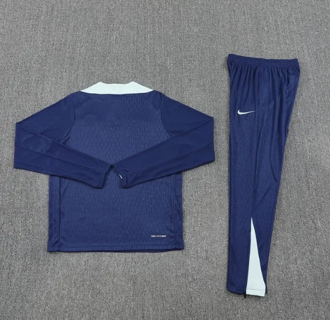 Inter Milan 25/26 Zipper Tracksuit Blue