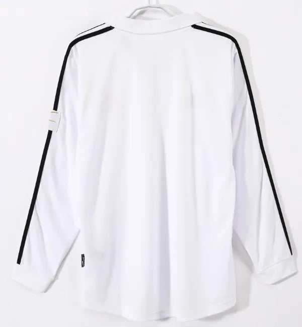 Real Madrid 2002/2003 Home Retro Kit Long Sleeve