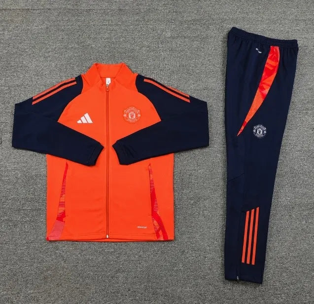Manchester United 24/25 Tracksuit Orange
