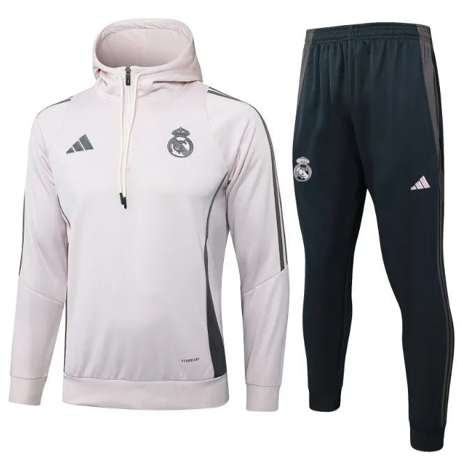 Real Madrid 24/25 Hooded Tracksuit