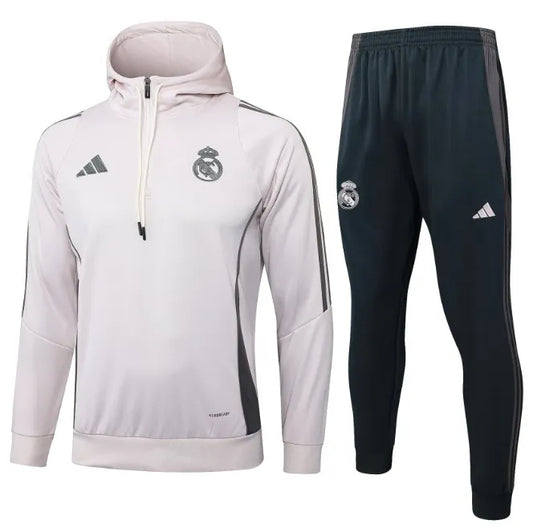 Real Madrid 24/25 Hooded Tracksuit