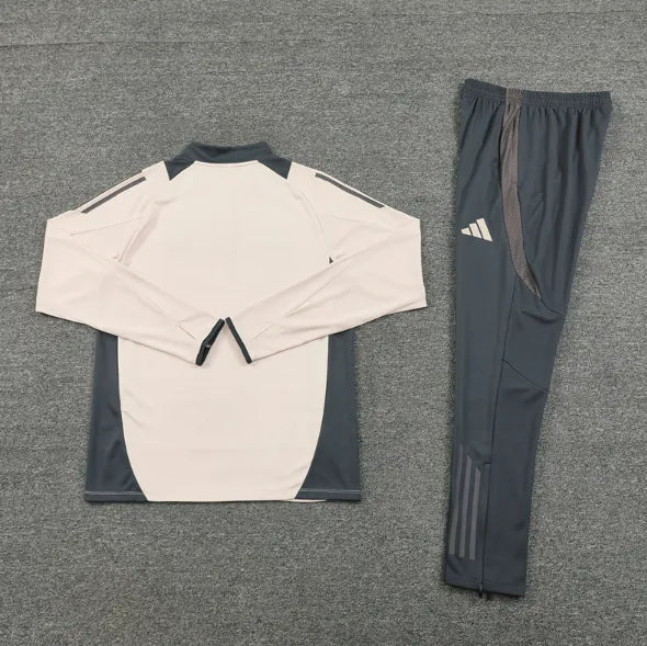 Real Madrid 24/25 Tracksuit Light Yellow