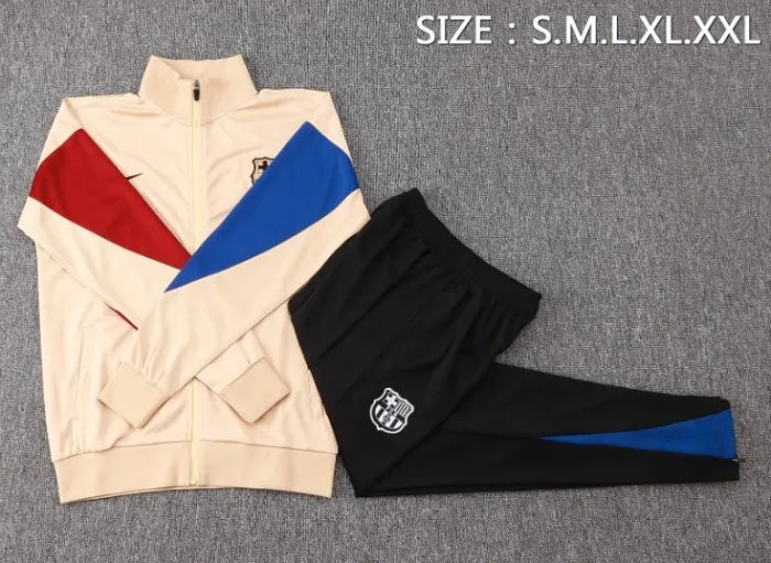 Barcelona 24/25 Tracksuit Light Yellow