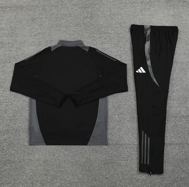 Al-Nassr FC 24/25 Zipper Tracksuit Black