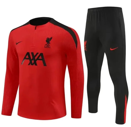Liverpool 24/25 Zipper Tracksuit Red