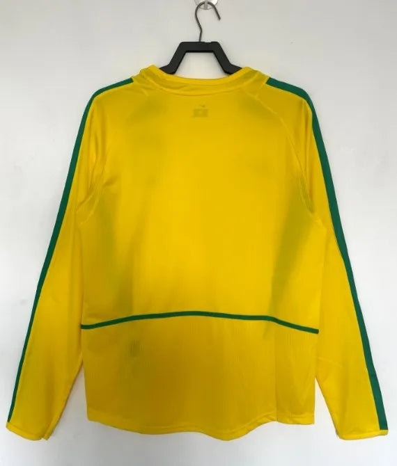 Brazil 2002 Home Kit Long-Sleeve
