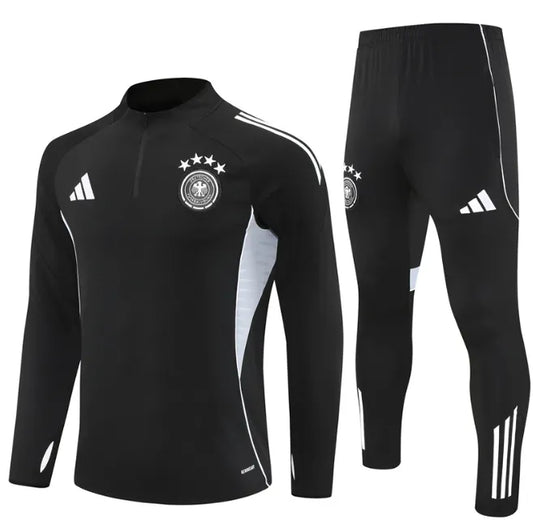 Germany 2025 Tracksuit Black