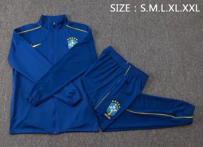 Brazil 24/25 Jacket Tracksuit Blue