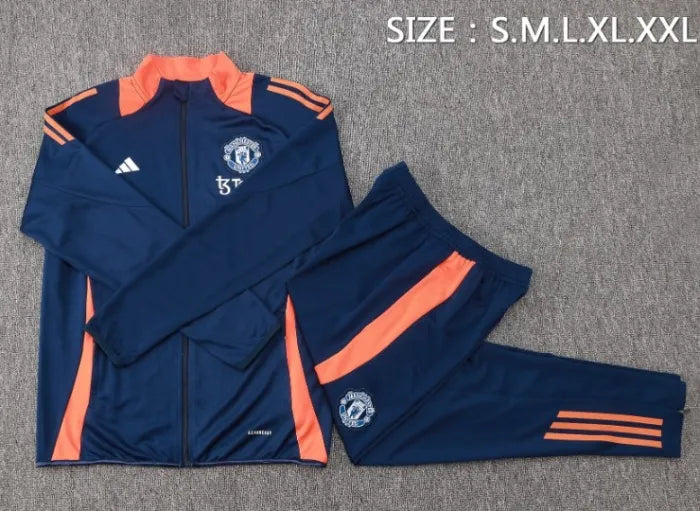 Manchester United 24/25 Tracksuit Royal Blue