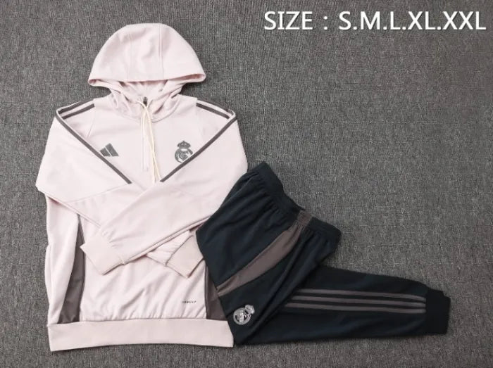 Real Madrid 24/25 Hooded Tracksuit
