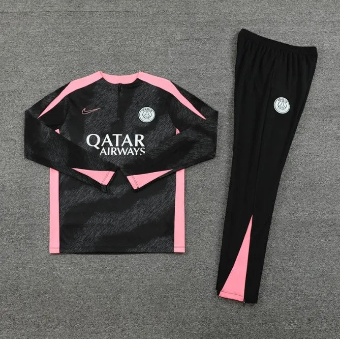 Paris 24/25 Zipper Tracksuit Camouflage Black