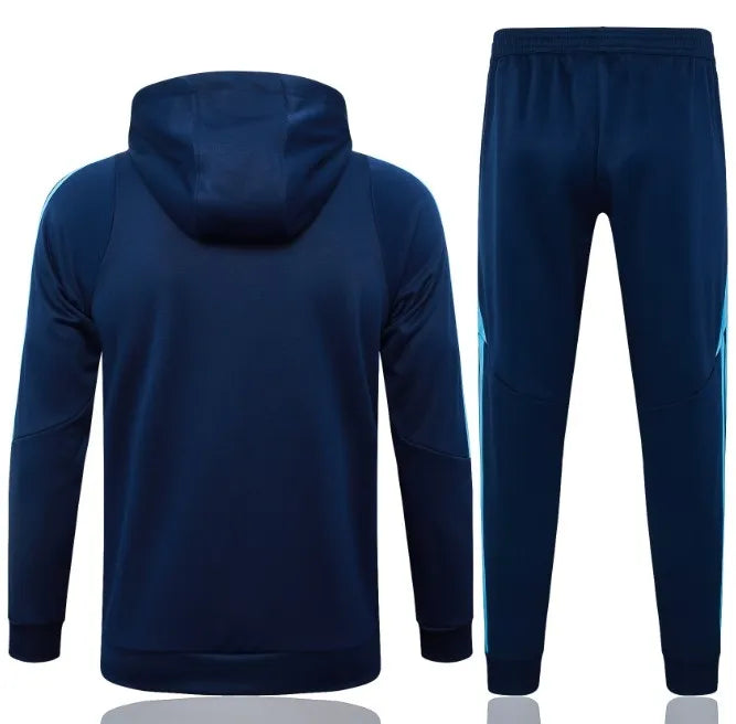 Arsenal 24/25 Hooded Tracksuit Royal Blue