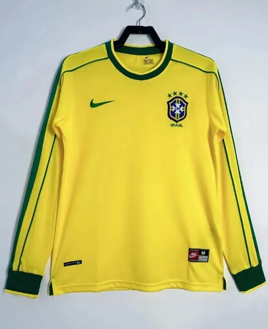Brazil 1998 Home Kit Long-Sleeve