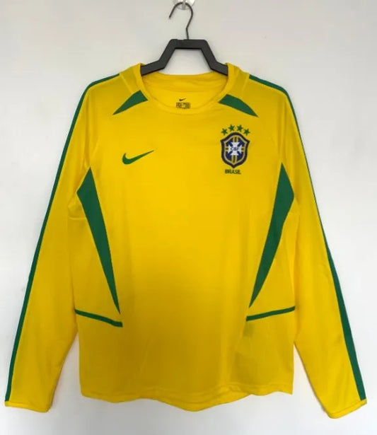 Brazil 2002 Home Kit Long-Sleeve