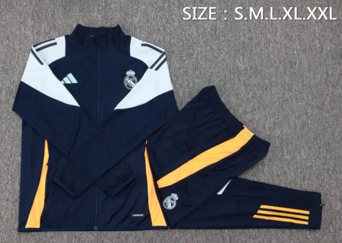 Real Madrid 24/25 Tracksuit Royal Blue