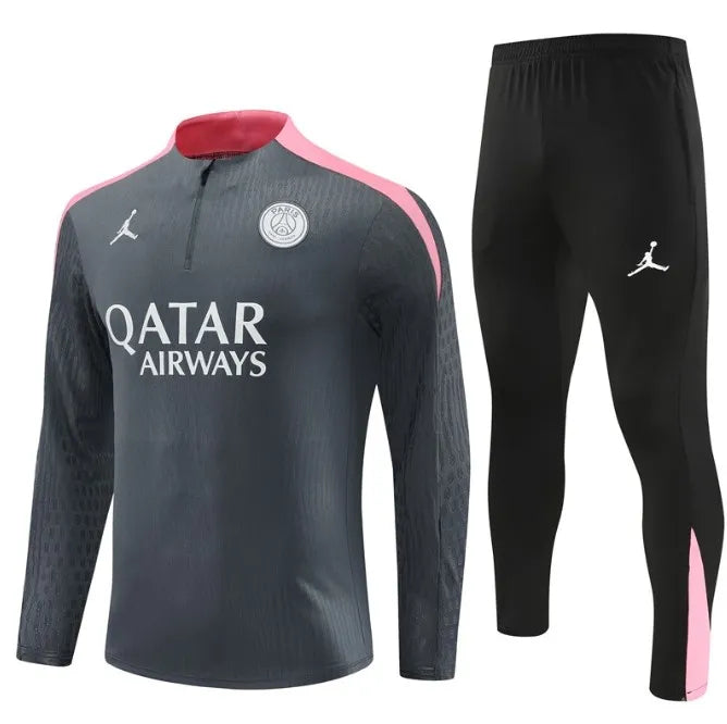 Paris 24/25 Zipper Tracksuit Grey