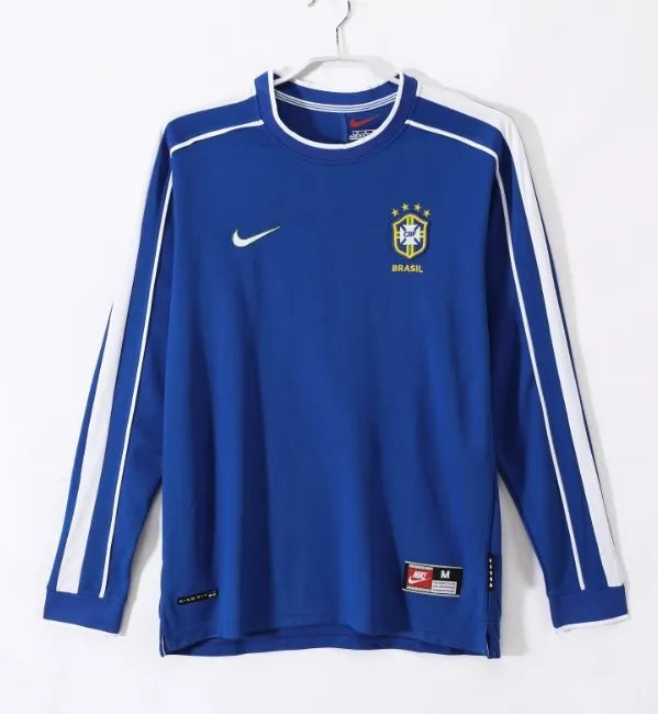 Brasil 1998 Away Kit Long-Sleeve