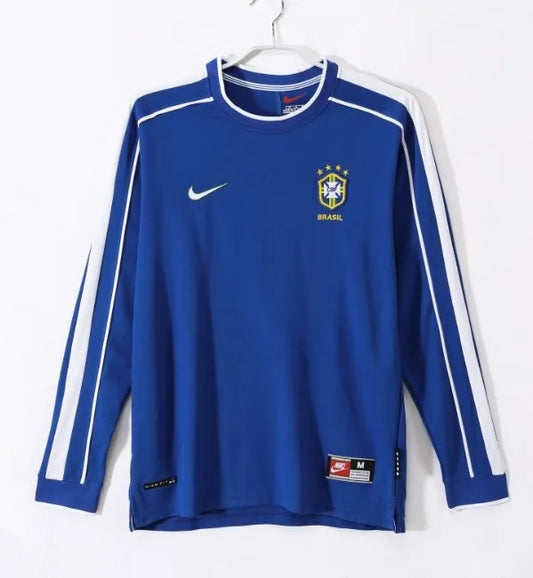 Brasil 1998 Away Kit Long-Sleeve