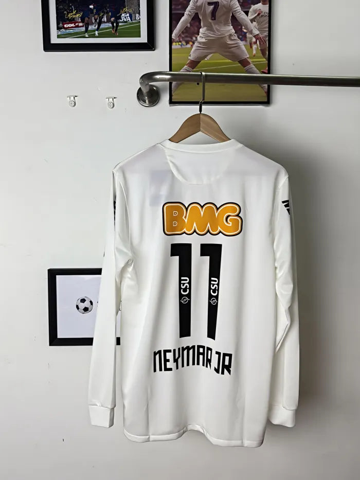 Santos FC 2012/2013 Home Retro Kit Long Sleeve