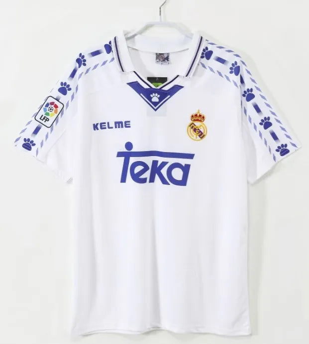 Real Madrid 1996/1997 Home Retro Home