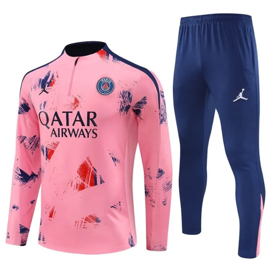 Paris 24/25 Zipper Tracksuit Camouflage Pink