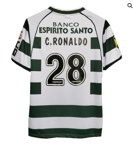 Sporting CP 2001/2003 Retro Home Kit