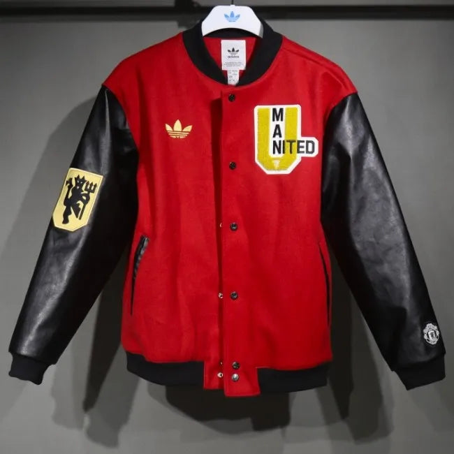 Manchester United School Style 25/26 Red Jacket