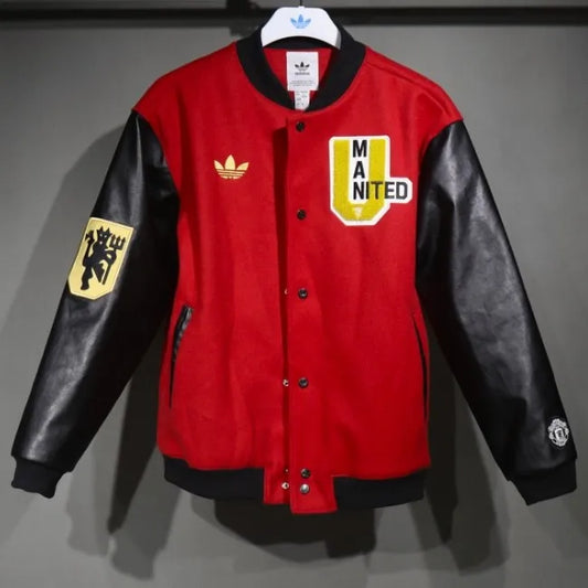 Manchester United School Style 25/26 Red Jacket