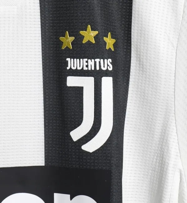 Juventus 2018/2019 Home Retro Kit Long Sleeve