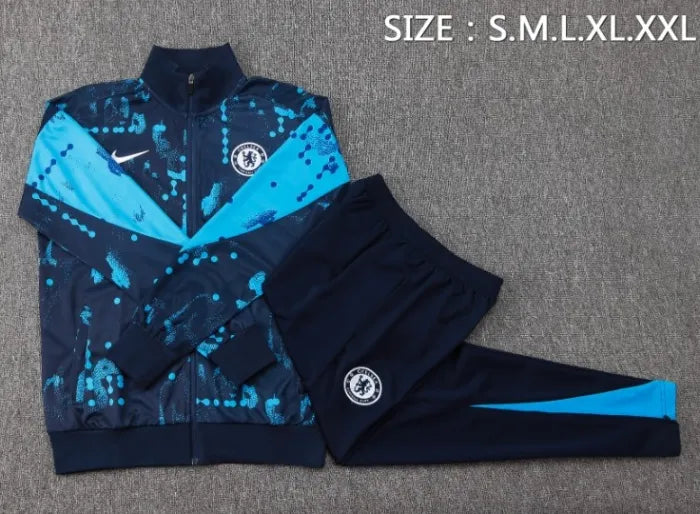 Chelsea 24/25 Jacket Tracksuit Royal Blue