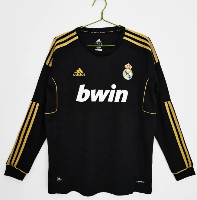 Real Madrid 2011/2012 Away Retro Long-Sleeve