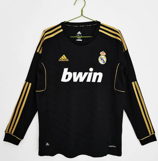Real Madrid 2011/2012 Away Retro Long-Sleeve