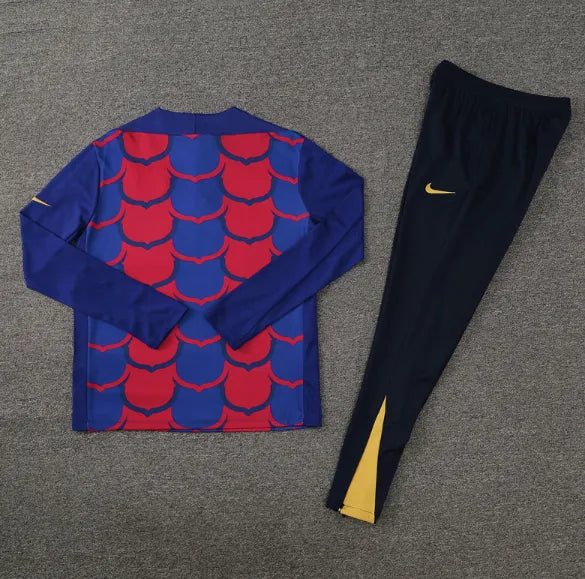 Barcelona 24/25 Tracksuit Camouflage Red