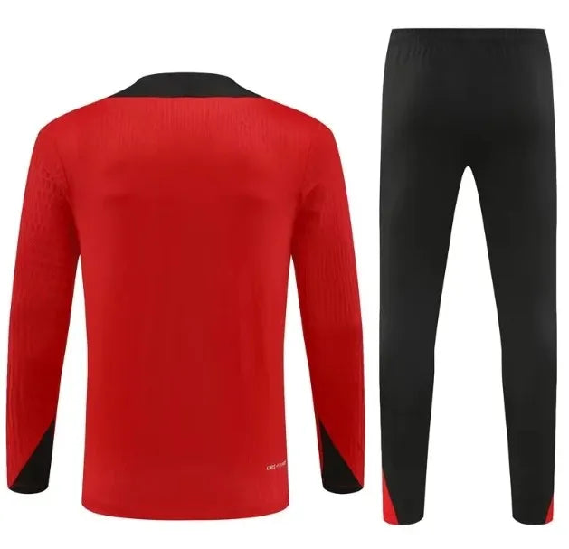 Liverpool 24/25 Zipper Tracksuit Red