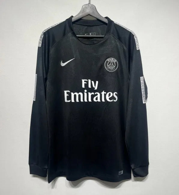 Paris PSG 2017/2018 Third Retro Kit Long Sleeve