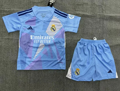 Real Madrid 24/25 Goalkeeper Full Kit (Adults and Kids)