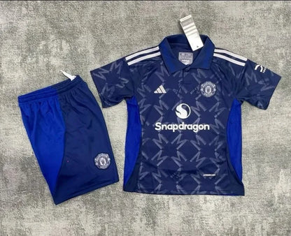 Manchester United 24/25 Away Full Kit (Adult and Kids)