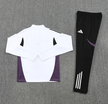 Manchester United 25/26 Tracksuit White