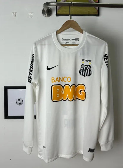 Santos FC 2012/2013 Home Retro Kit Long Sleeve