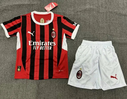 AC Milan 24/25 Home Full Kit (Adult and Kids)